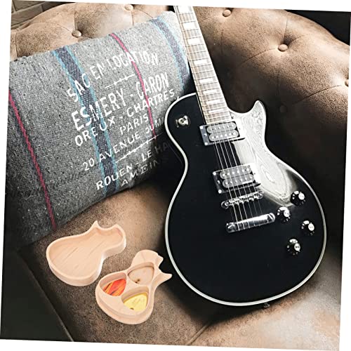 Vaguelly 1 Conjunto Pick Titular Palhetas De Guitarra Para Crianças Porta Palhetas Presentes Para Gu