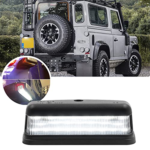 NSLUMO Defender - Bombillas LED para matrícula, para defensa de Defender 90/110 1990-2016