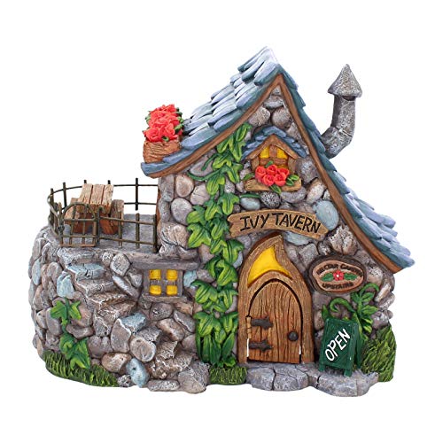 Nemesis Now Dekofigur, Feen-Taverne, 25 cm, Grau