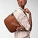 Fossil Women's Jolie Leather Crossbody Purse Handbag, Brown (Model: ZB7716200)
