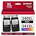 Produktbild ZIPRINT 540 541 XL Druckerpatronen Kompatibel für Canon Druckerpatronen 540 541 PG-540 XL CL-541 XL für Canon Pixma TS5150 MG3650 MG3650s MG4250 MG3150 MG3250 MX475 TS5151