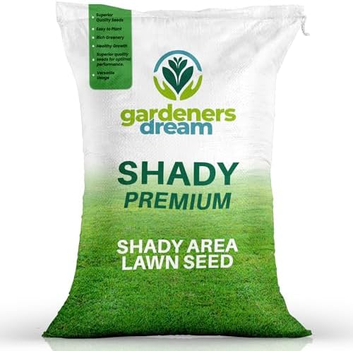 GardenersDream 10KG Shady Fine Grass Seed Fast Growing Grass Seeds