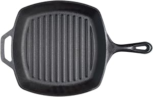 Lodge Cast Iron Grill Pan 10.5-inch