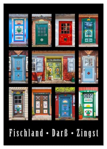 Turen - Meisterwerke aus FischlandADars und Zingst (Wandkalender 2026 DIN A4 HOCH)ACALVENDO Monatskalender