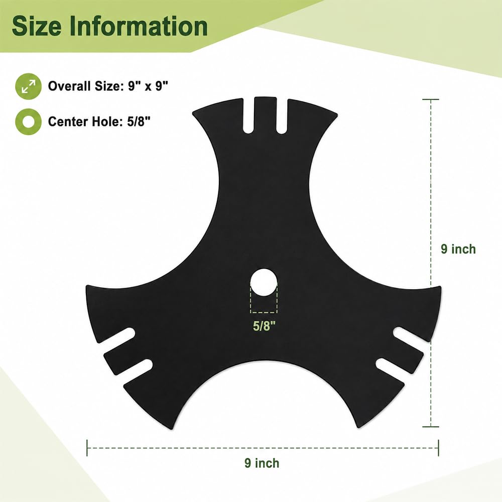 2 Lames Coupe-Bordure pour Craftsman 247.762660 230mm