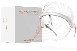 Weighted Photon LED Face Mask