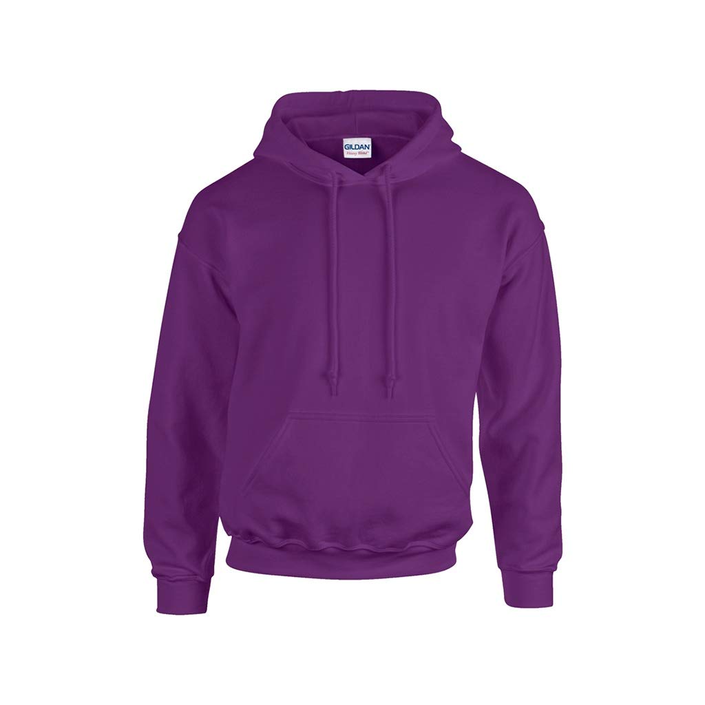 Gildan - Hooded Sweatshirt - Unisex (L) (Indigo)