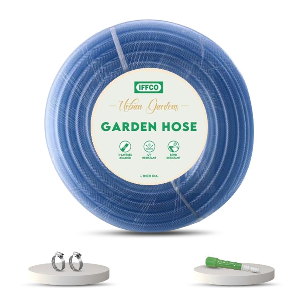 Tuyau d'arrosage 10m pour sublimer vos plantes et terrasses en été