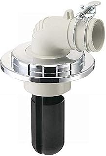 SANEI(サンエイ) 洗濯機排水トラップ 防臭 メッキ付き VP・VUパイプ兼用 推奨開口寸法62ｍｍ~70ｍｍ H5500M-50