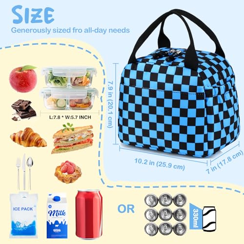 Image of CAMTOP Boys Lunch Box Kids Insulated Lunch Bag Kids Cute Lunchbox for Boys Loncheras Para Ninos