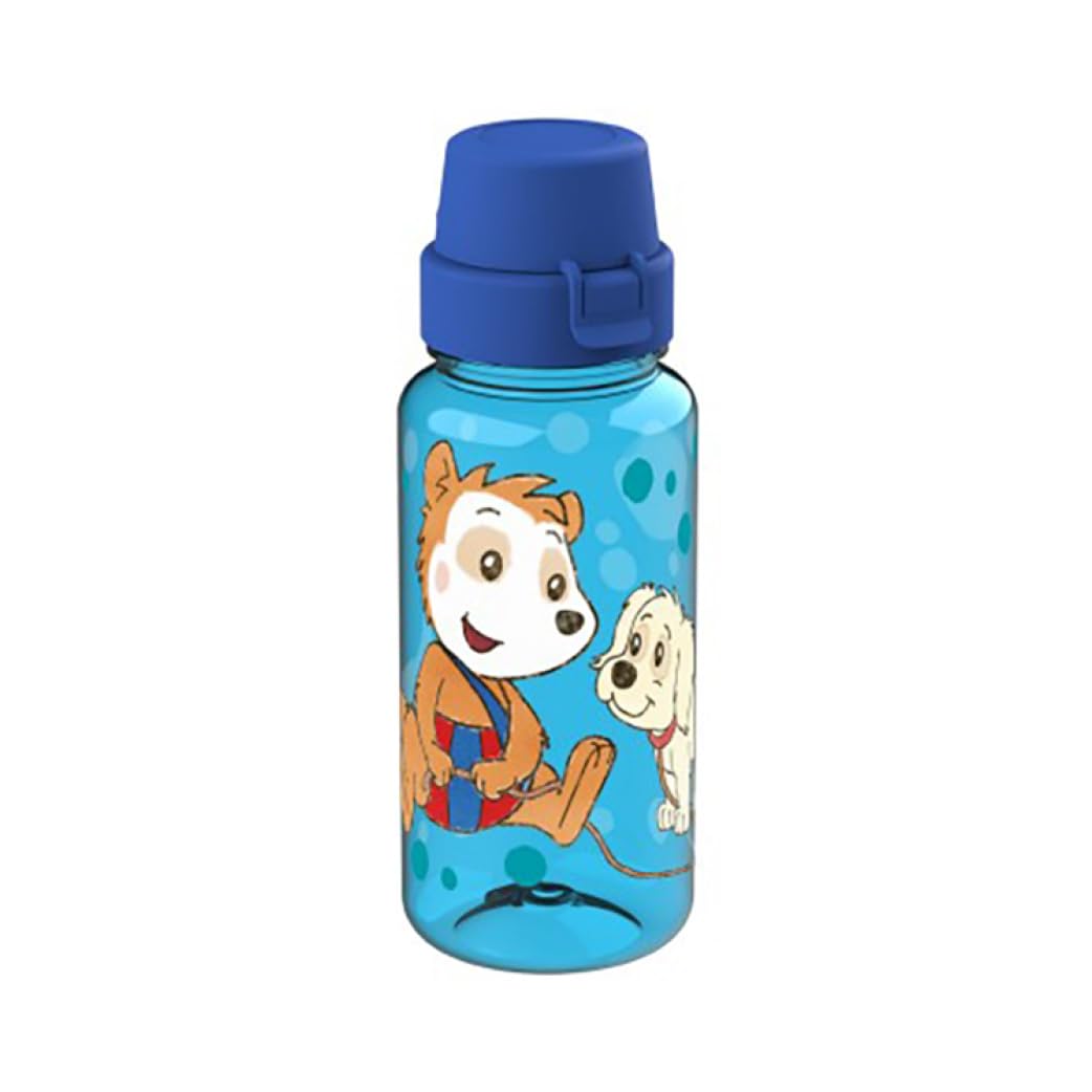 Bobo Siebenschläfer Trinkflasche Kinder: Trinkflasche für Schule und Kindergarten für Mädchen und Jungen