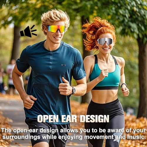 Gafas de sol Bluetooth polarizadas inalámbricas con auriculares abiertos 4