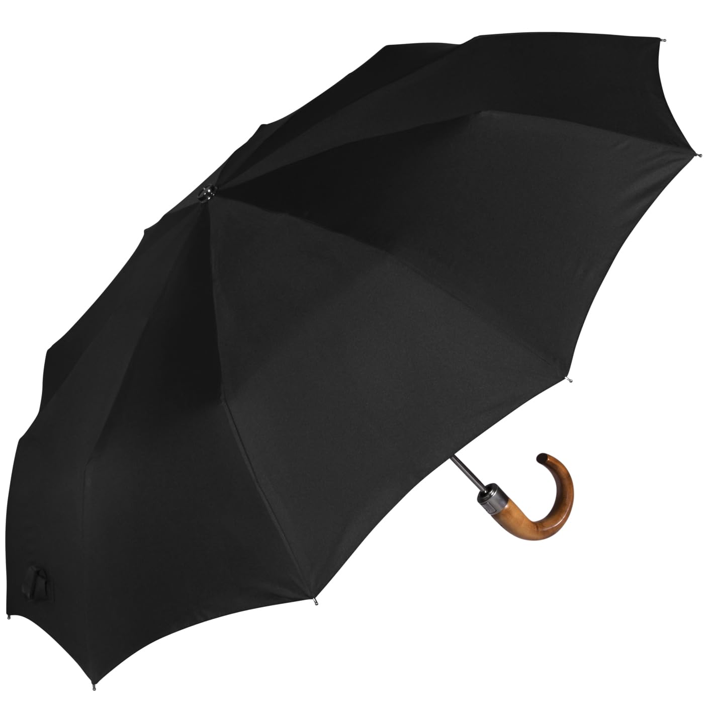 doppler Parapluie Pliant Automatique Compact 10 baleines, Noir | Parapluie ouverture fermeture automatique, Parapluie compact solide