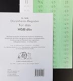 DürckheimRegister® HGB im dtv: 85 Registeretiketten (sog. Griffregister) für das Handelsgesetzbuch HGB mit den wichtigsten Gesetzen und §§. In jedem ... 257). In jedem Fall auf der richtigen Seite®