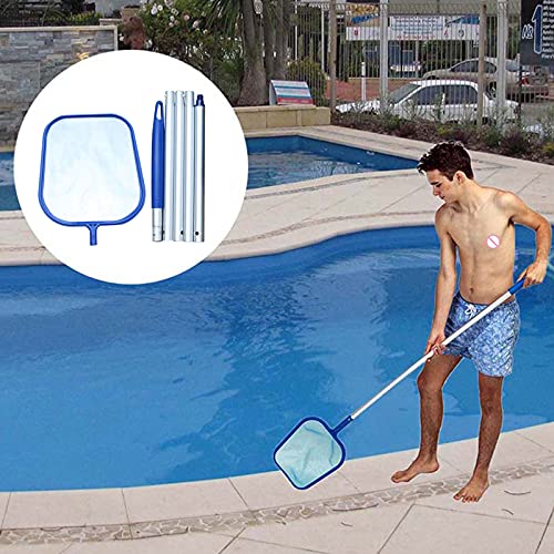 TSLBW Zwembad Skimmer Net met Pool Zwembad Blad Skimmer Net Zwembad Net Blad Hark Fijn Mesh Pool Blad Net Zwembad… - Image 7