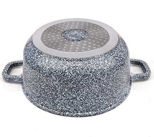 Olla de mármol de 3,3L y 22cm Klausberg KB-7521 para todo tipo de cocinas 6