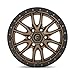 FUEL OFF-ROAD D681 REBEL 18X9, 6X120, 5.04, 1mm MATTE BRONZE BLACK BEAD RING - D68118909450