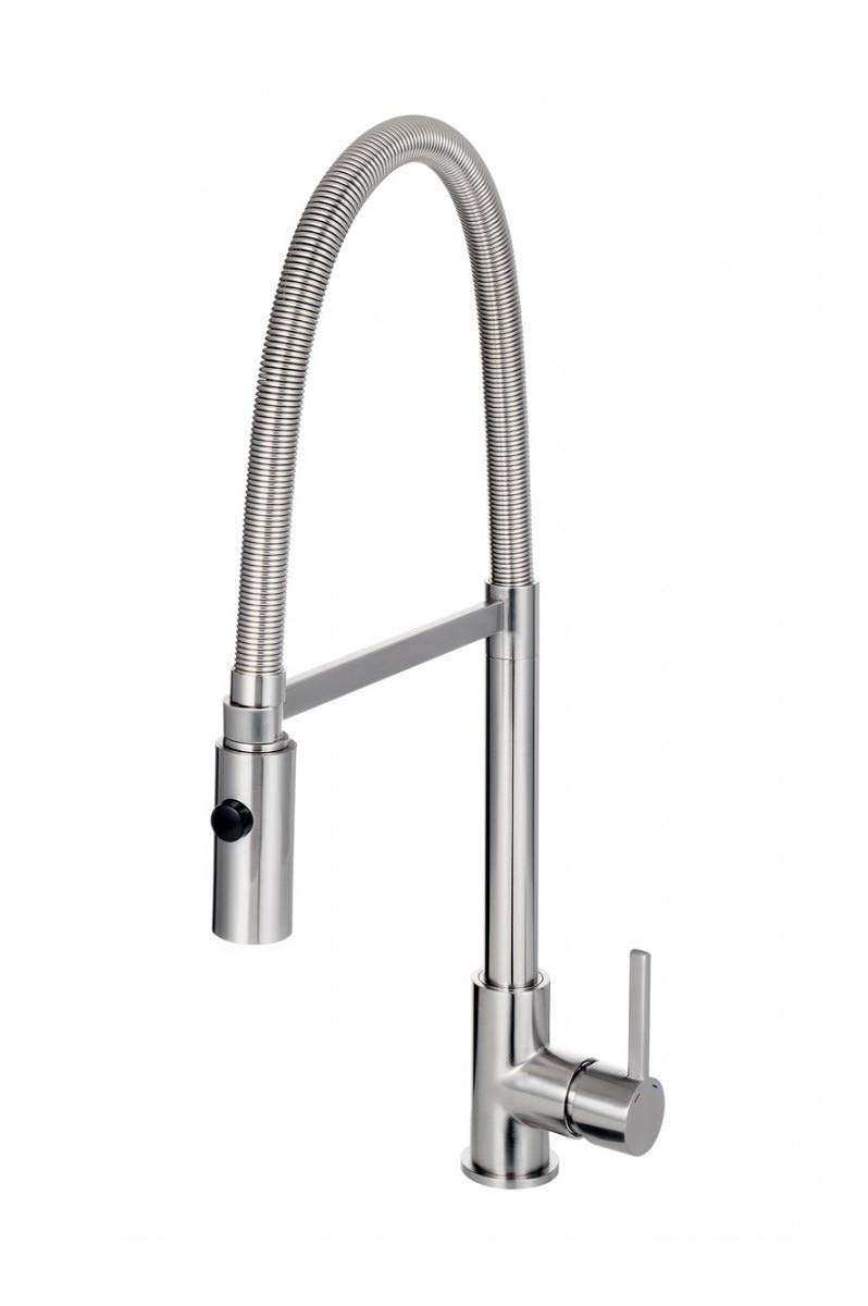 GRIFO COCINA EXTRAIBLE 50 CM. ALTURA PARA FREGADERA ENCIMERA