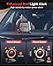 Electop 120dB Car Alarm System with Motion Sensor & Sound, Car Security System Anti-Theft Device Car Alarm with Wireless Remote & Led Light for Cars, Trucks, Suvs