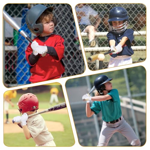 Image of HANDLANDY Baseball Batting Gloves for Adult Youth, Grip Breathable Softball Batting Gloves Fit Men Kids Boys Girls