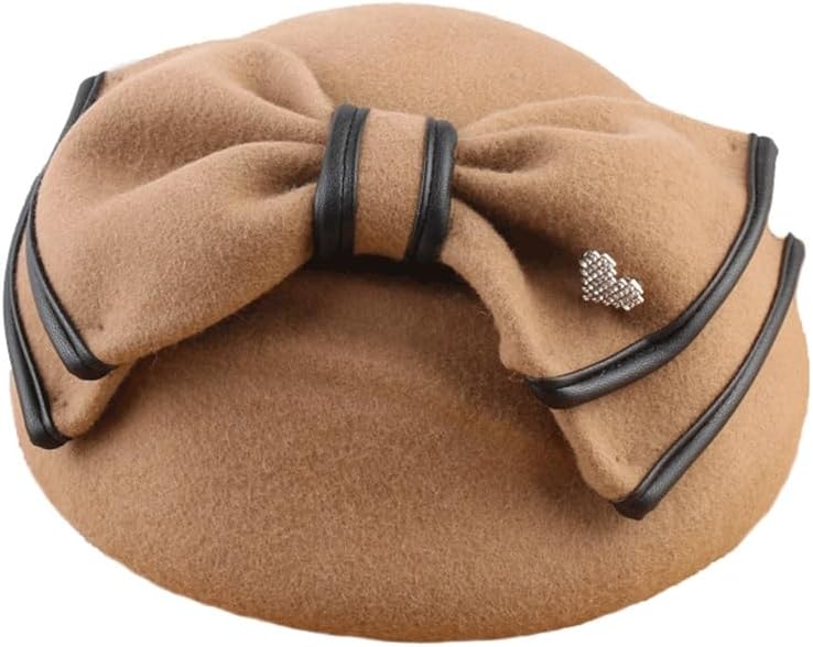 HBJWOV Women Winter Hat Painter Berets Caps for Ladies Hats Trendy Beret