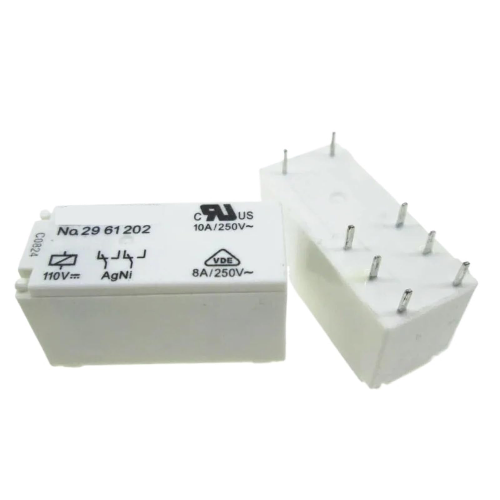 Relais 110V N°2961202 mini relais de commande DC110V 8A 250V 8 broches pas cher
