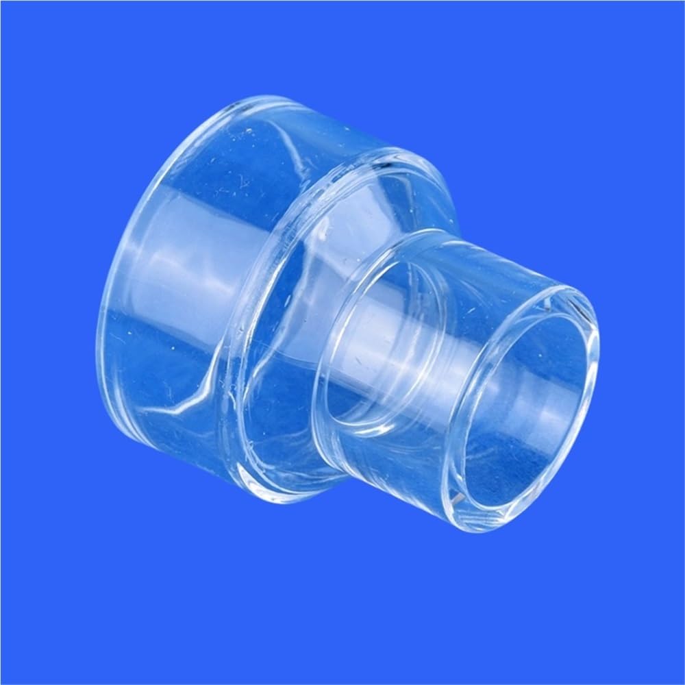 Dfrywdgsey One Color Acrylic Transparent Tube, 5Pcs Clear Acrylic Pipe Variable Diameter Direct Connectors, Aquarium Fish Tank Joints Water Tube Fittings(16 * 32Mm)