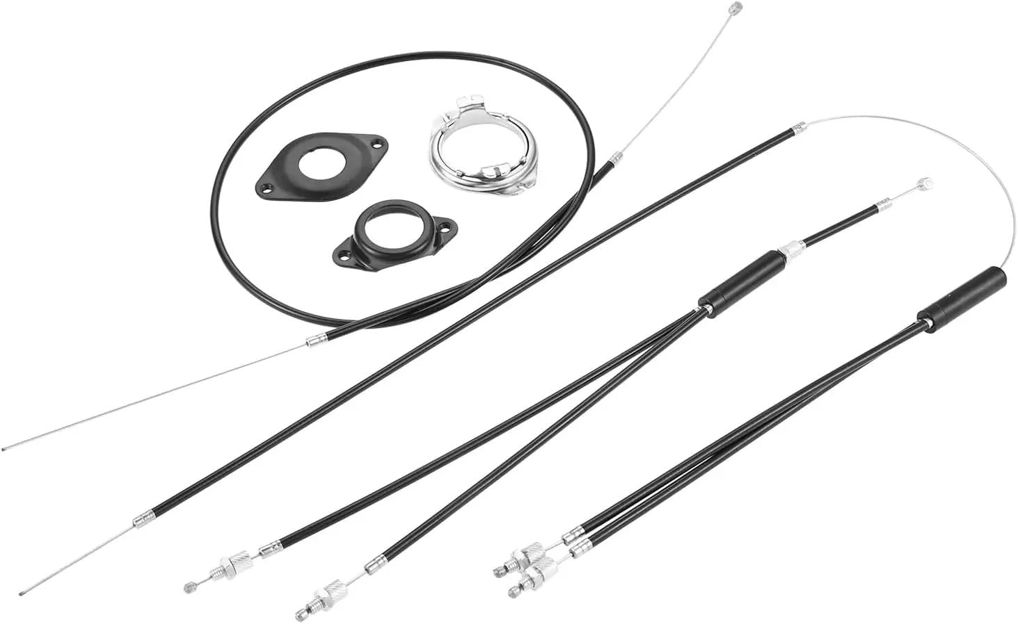 Kit complet de conduites frein pour vélo BMX, fil gyroscopique avant + arrière (supérieur + inférieur) avec Rotor Spinner