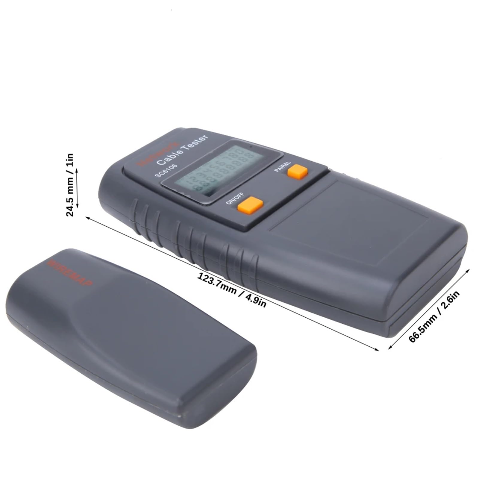 Traqueur de Câble, Testeur de câbles LCD, détecteur ligne, testeur réseau LAN, lignes électriques avec écran