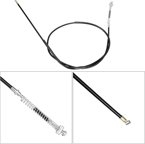 Miniatura 4 de YOXUFA Mini línea de cable de freno de bicicleta CG125 4.134 in reemplazo de zapatas de freno de tambor para Coleman CT200U CT200U-EX BT200X Baja