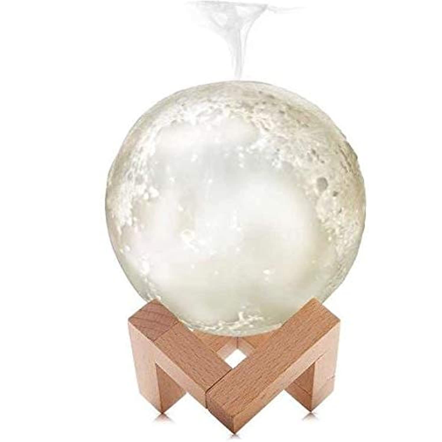 MOON LIGHT ULTRASONIC HUMIDIFIER DIFFUSER USB 13CM 880ML 3D LAMP