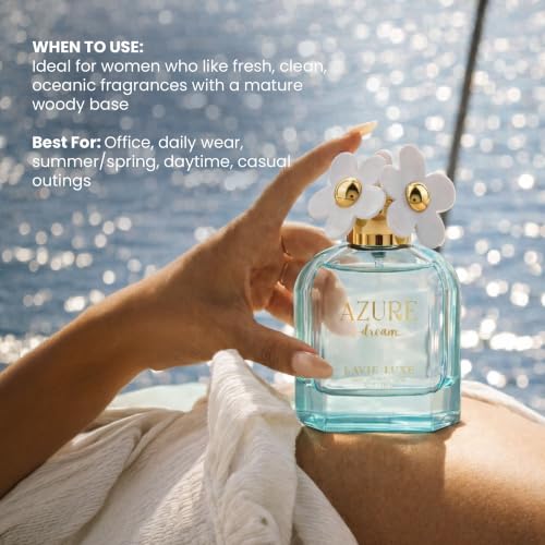 Image of Lavie Luxe Azure Dream Eau De Parfum | Luxury Collection 75ml Perfume | Perfume for Women