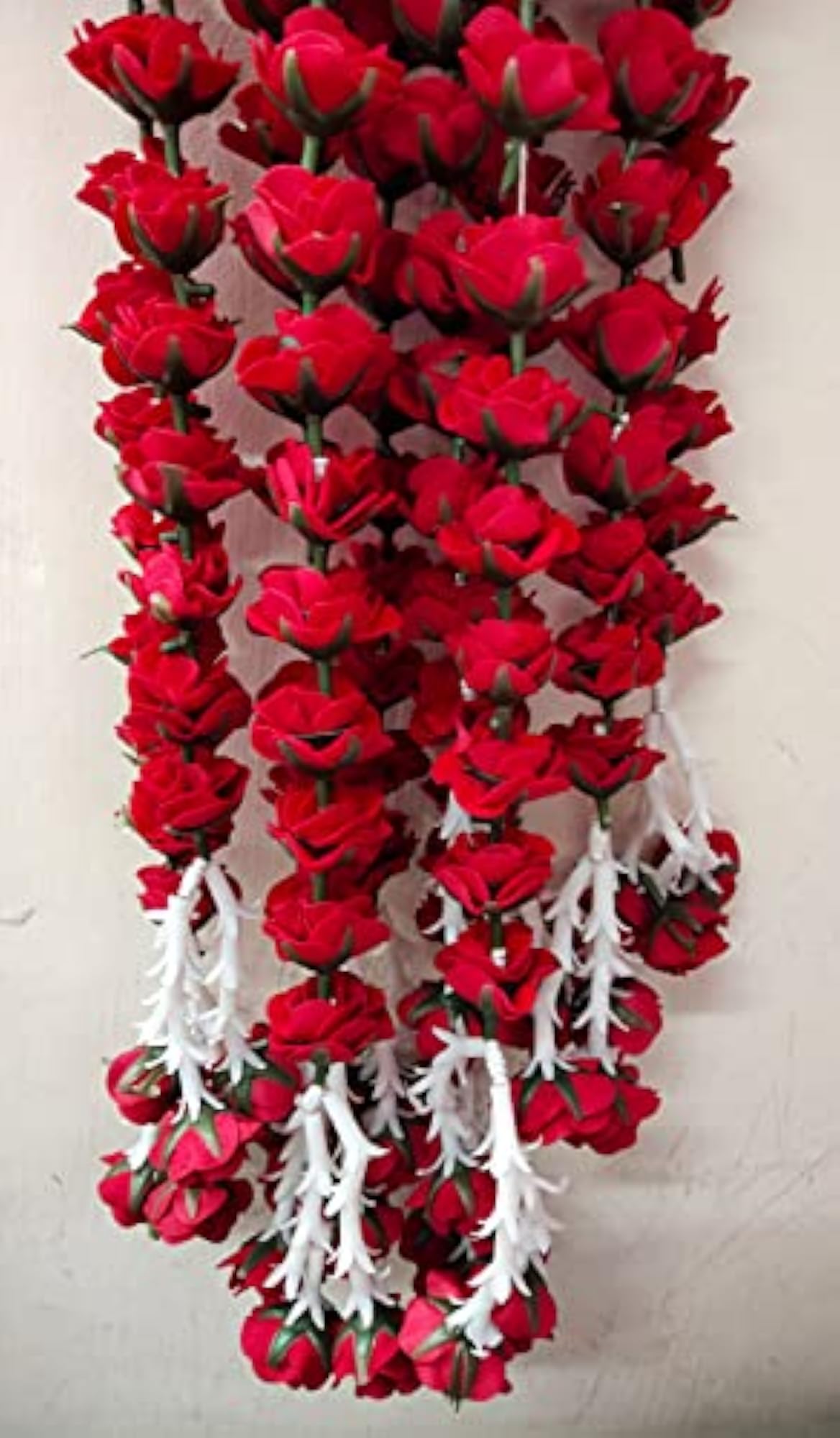 Artificial Velvet Rose Flowers Without Stem