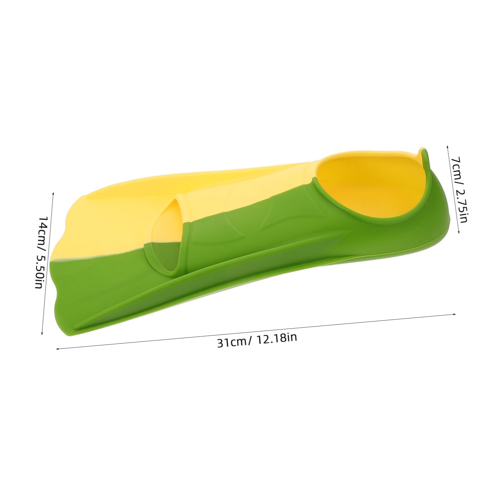 Palmes de Natation Courtes en Silicone, Paire 36-38 pour Adultes | Snorkeling et Loisirs Aquatiques, Contact Rapproché L’eau, Modèle Souple