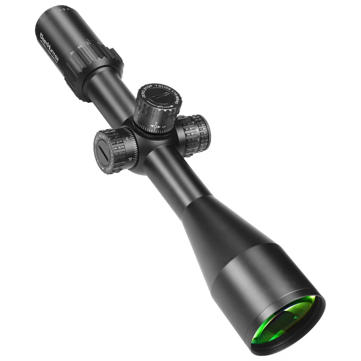 WestHunter HD GEN2 SFIR FFP Mira Telescópica de Precisión, Tubo 30mm, Retícula Iluminada Grabada, 1/10 MIL, Zero Stop, Tiro Deportivo - Indicada Únicamente para Actividades Deportivas