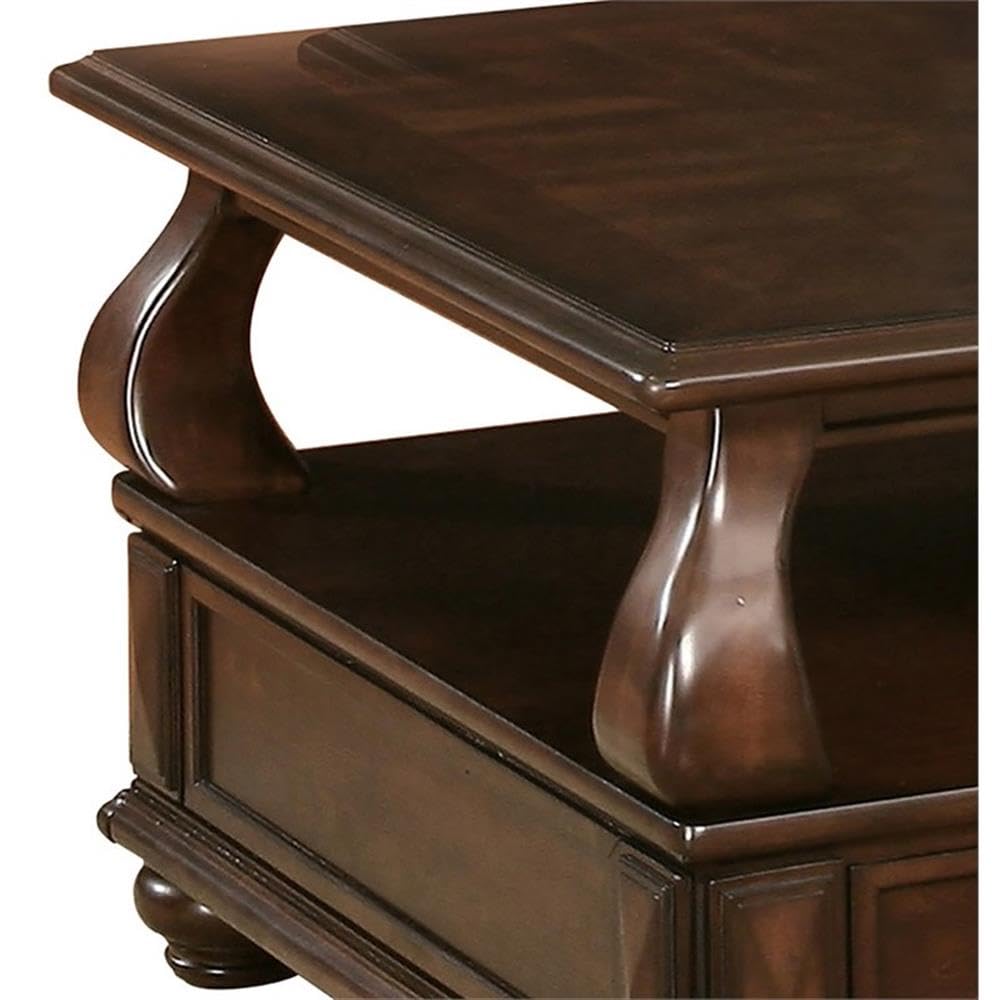 Amazon.com: Acme Amado Rectangular 4-Drawer Wooden Coffee Table