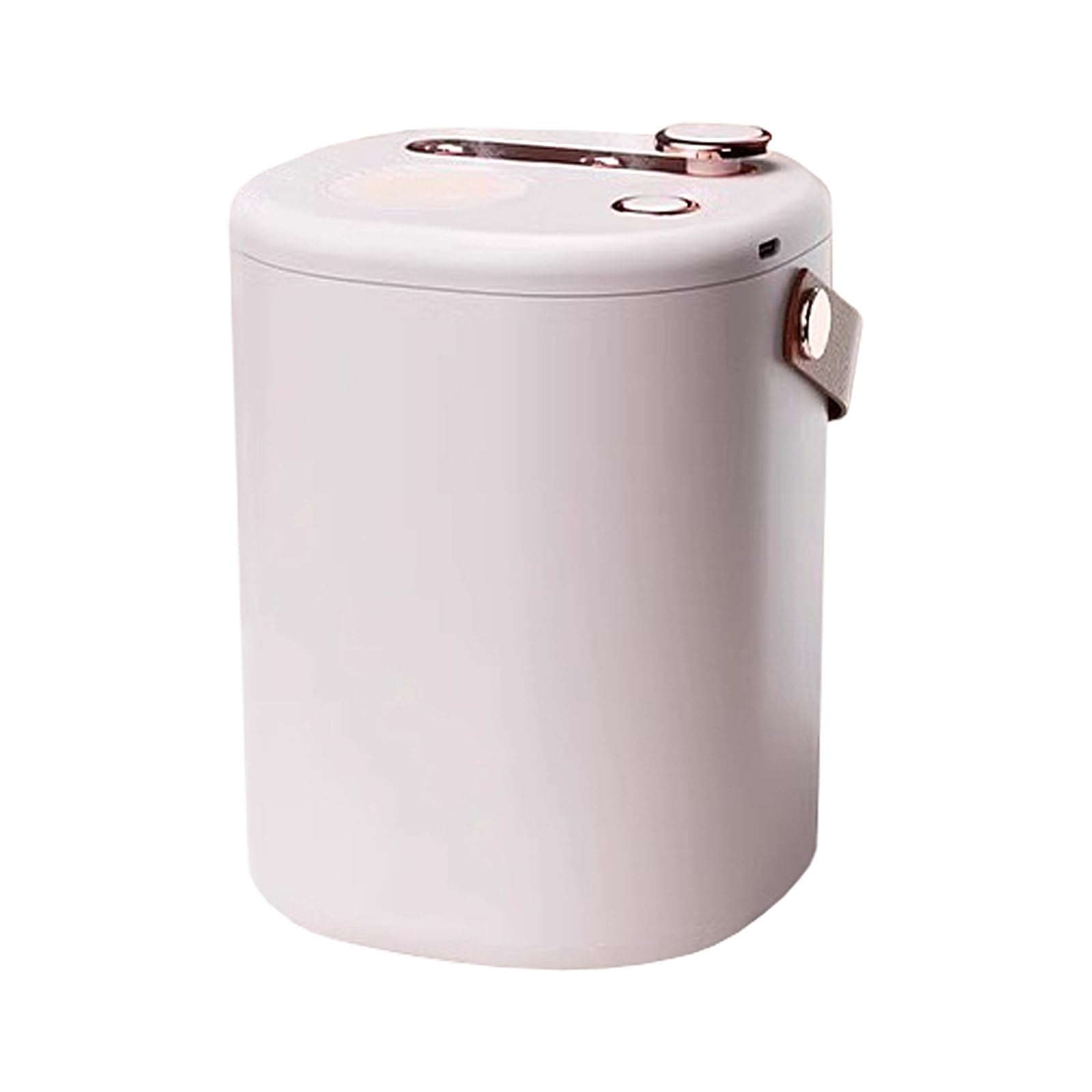 Umidificatore Ambiente con Maniglia, Serbatoio Dells'acqua da 2 Litri, 35dB Silenzioso, Umidificatore con Doppia Porta Spray, 3 Livelli di Volume della Nebbia(Gray)