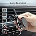 Magnetic Car Phone Mount-FLOVEME Upgraded L Type Clip Air Vent Cell Phone Holder-for Car N52 Magnet 360 Degree GPS Holder Mount for iPhone 11 Pro Max XR XS X 8 7 Plus Samsung Galaxy Note 10 S9 S8