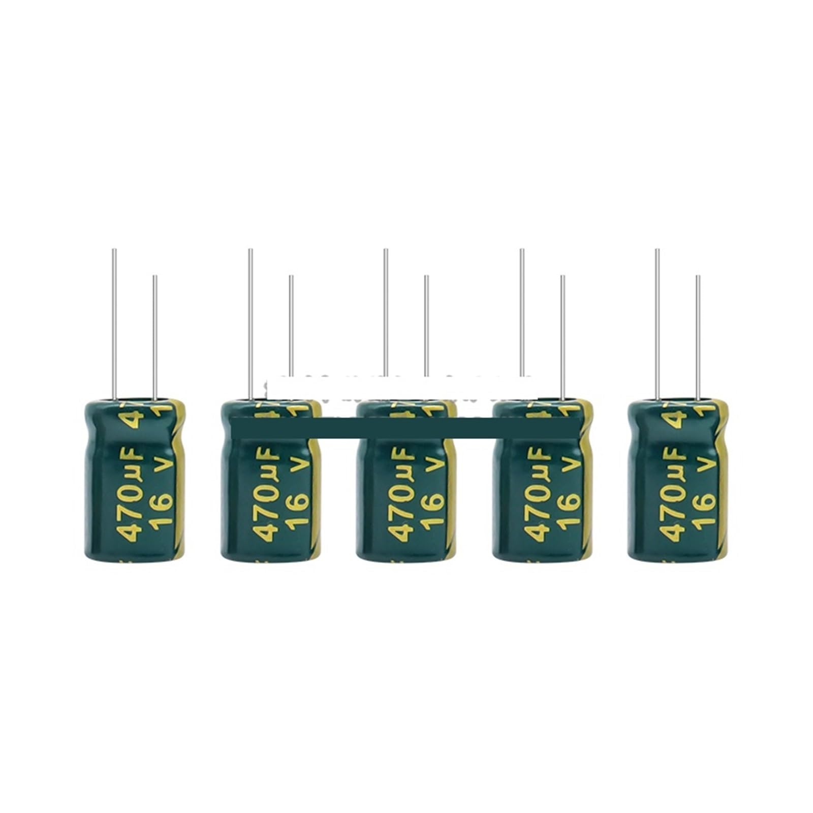 AARTERZZA 460pcs/Box 24Values High Frequency Low Aluminum Electrolytic Capacitor Kit 6.3V-50V 1uF-1500uF Capacitance DIP Assorted Set