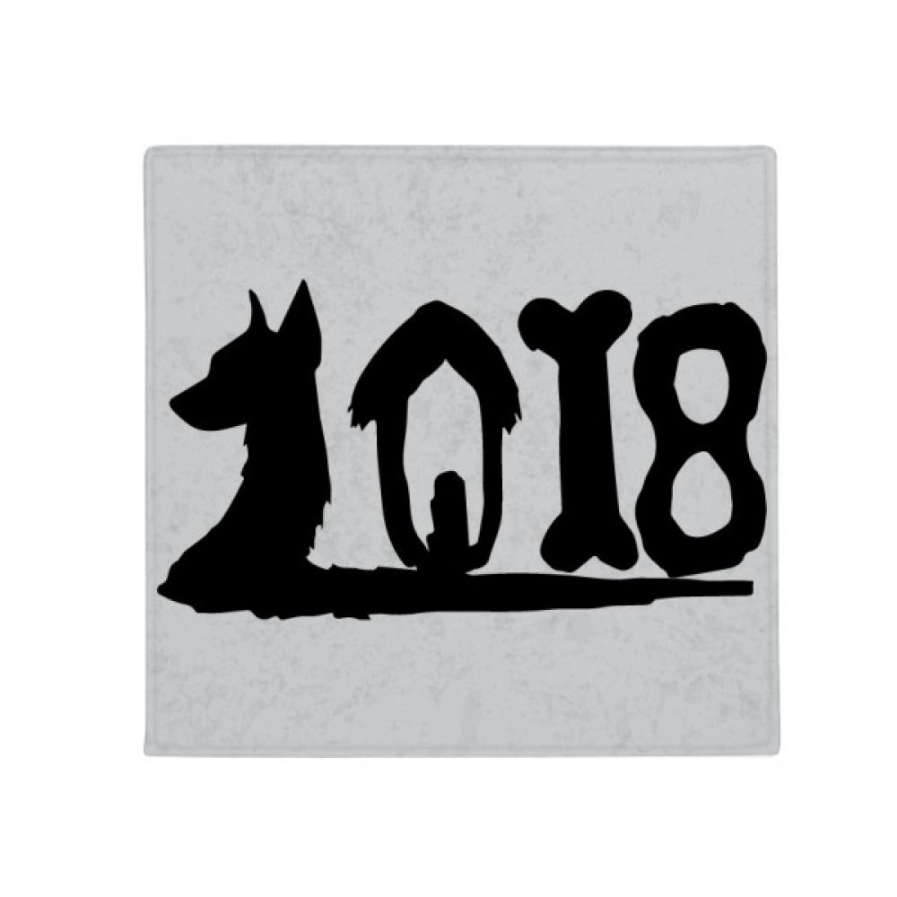 Tapis pour chien antidérapant motif Bonne Année cadeau idéal