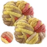 【Grosse Laine Extra Large】 : La grosse laine extra épaisse a une épaisseur de 20 mm, chaque grosse pelote de laine pesant 250 g pour une longueur de 27 m. Chaque pelote laine grosse maille présente une épaisseur constante, garantissant une texture uniforme pour vos couvertures en grosse laine à tricoter à la main. Cette grosse laine plus épaisse permet d’obtenir des couvertures plus denses avec une meilleure couverture, tout en accélérant le tricot d’environ 30 % et en augmentant la chaleur de 30 % par rapport aux autres fils.