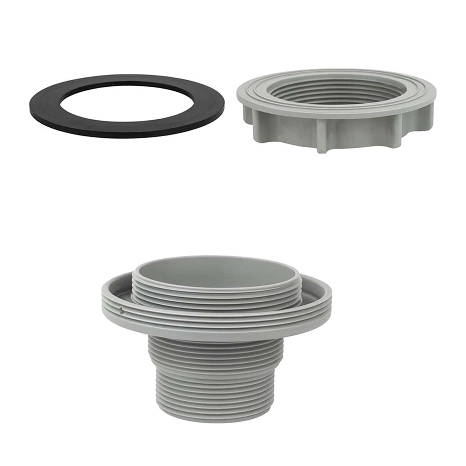 Kalttoy UV-Resistant Pool Hose Connector Replacement Texture for 10744-Compatible Systems Pool Filter Threaded