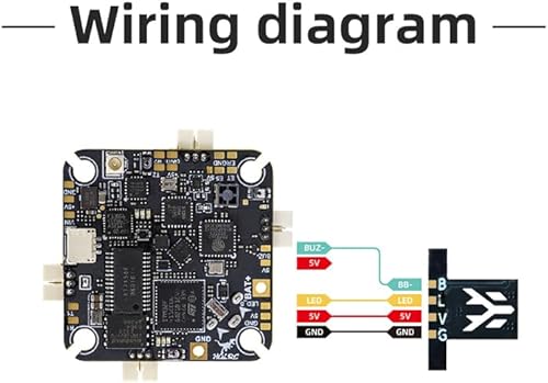 Miniatura 9 de HGLRC Draknight Kit de marco de 2 pulgadas para FPV Racing Drone