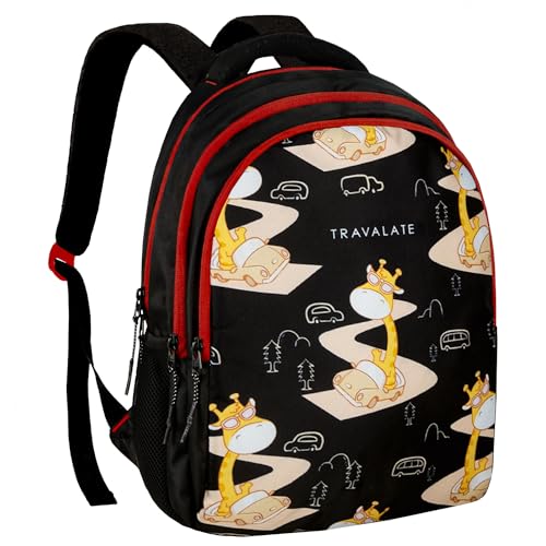 Image of TRAVALATE 25L Stylish &Trendy printed School Bag for Kid's | Backpack for Class 1 to 5 School Going Boys & Girls