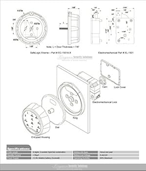 Amazon.com : SecuRam SafeLogic Xtreme (Brass Finish) Safe