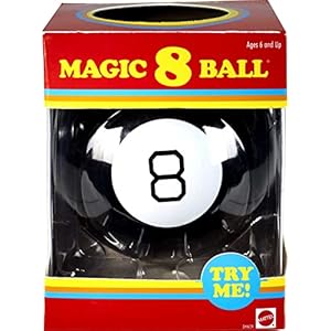 Retro-Style Magic 8 Ball Novelty Toy [Amazon Exclusive]