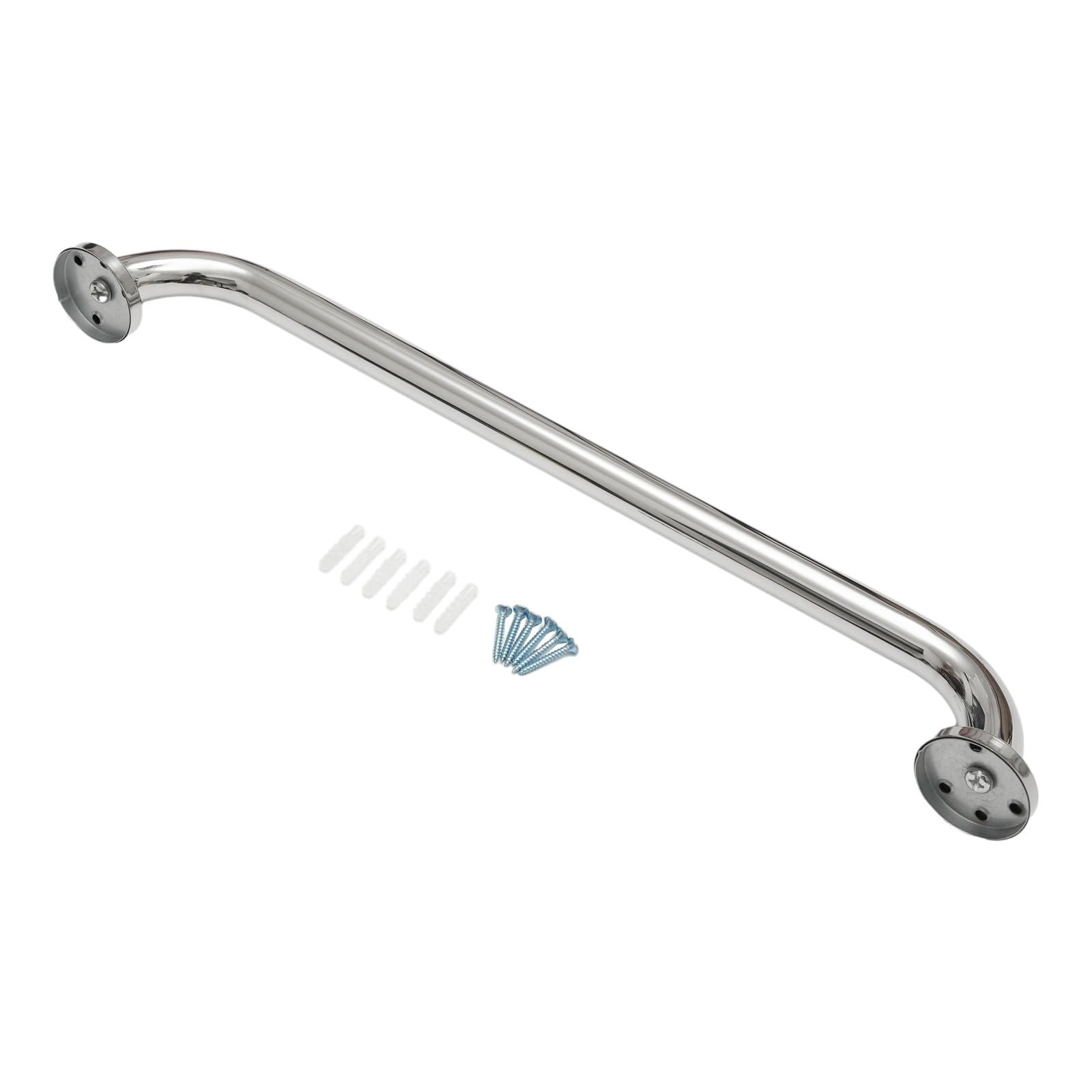Barra de Apoyo para baño, Barras de Apoyo para duchas de 300/400/500 mm, pasamanos de Acero Inoxidable, asa de Seguridad, herrajes para toallero (300 mm).
