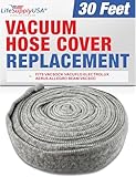 30ft Washable Knitted Hose Sock Cover Replacement for Central Vacuum Cleaner...
