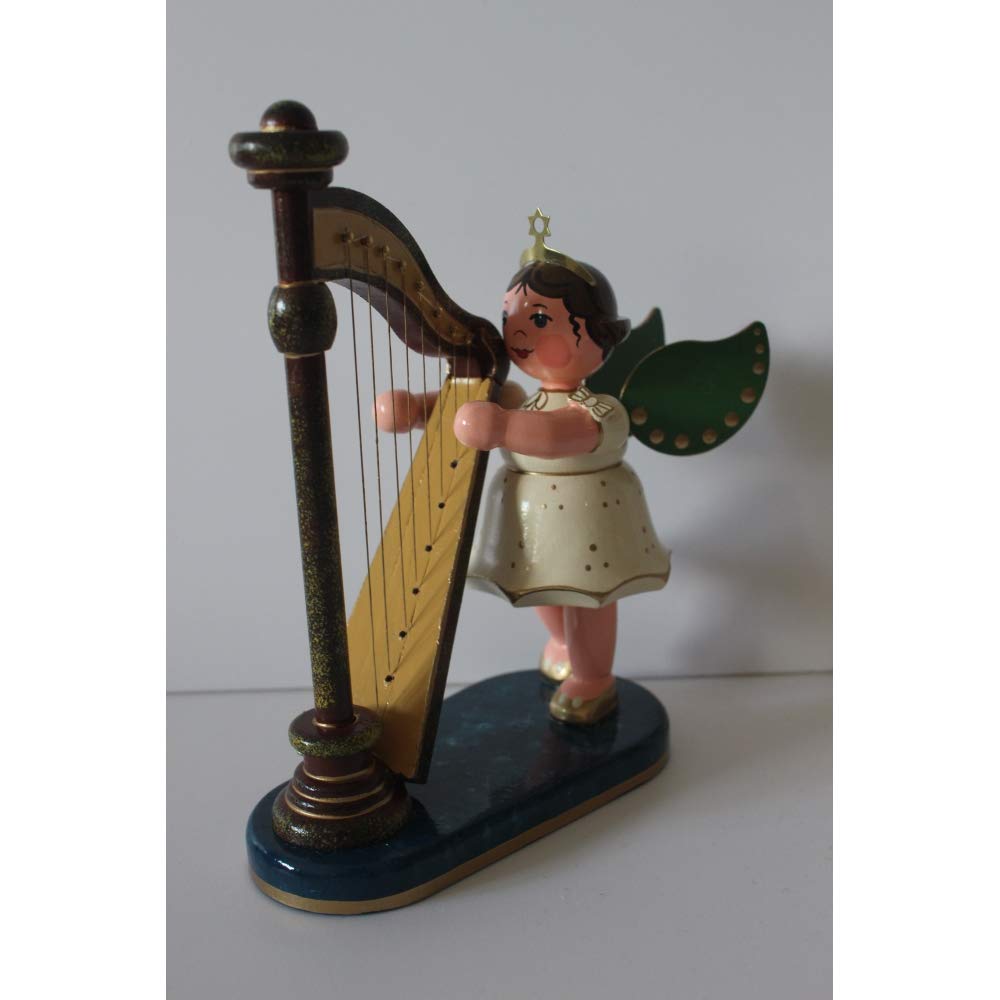 Engel mit Harfe - 10cm