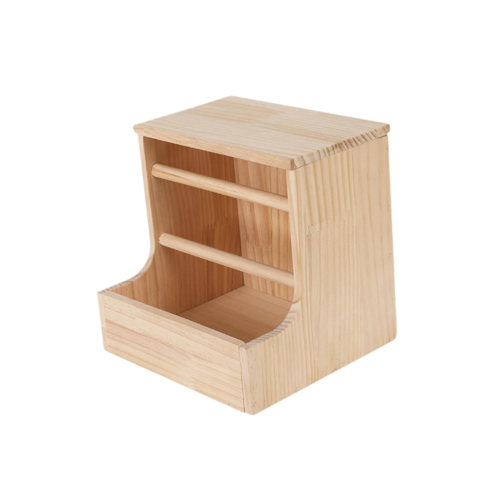 MagiDeal Mangeoire à Foin en Bois pour Lapins, Râtelier à Foin 20x10x20cm